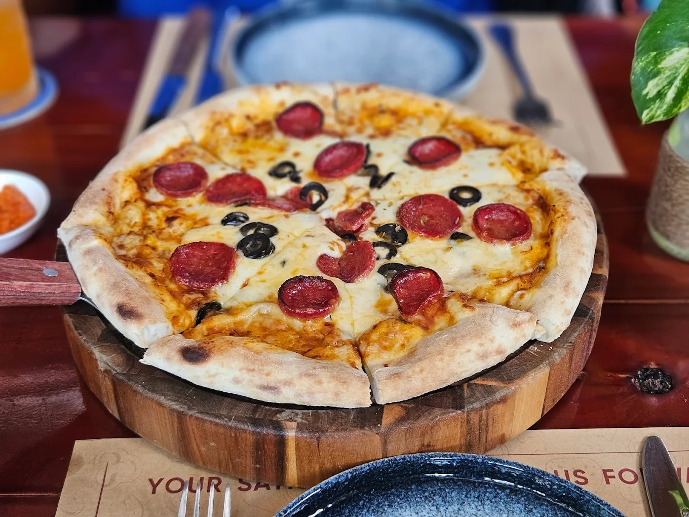 The pizza
